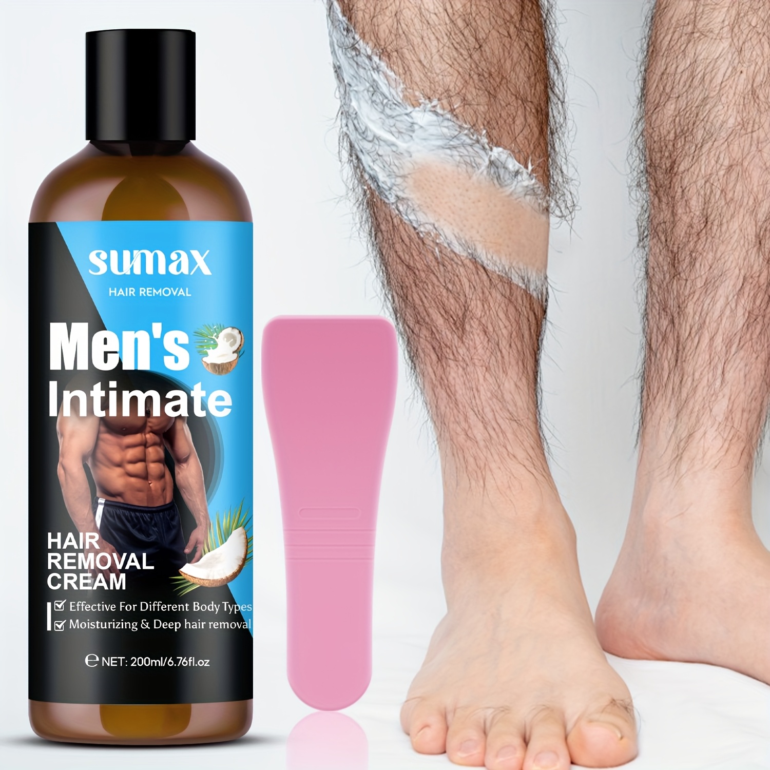 Coconut Wax Flake - Coconut Oil Men's Private Hair Removal