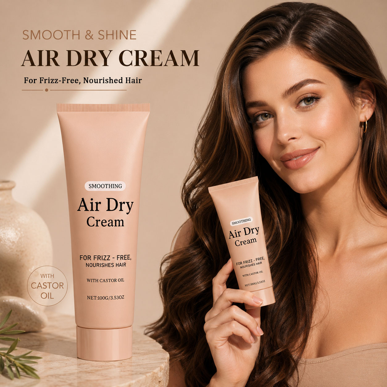 Air Dry Cream Smoothing Hair C - огляд і ціна Coconut Wax Flake