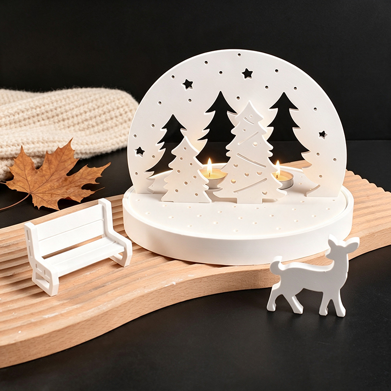 Christmas Elk Tealight Candle  - огляд і ціна Candle Making Supplies Wholesale