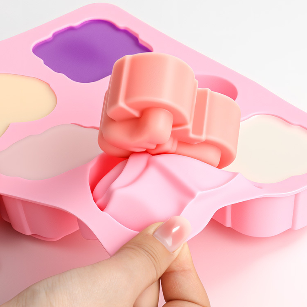 Square Heart Shape Silicone Mo - огляд і ціна Candle Making Supplies Wholesale