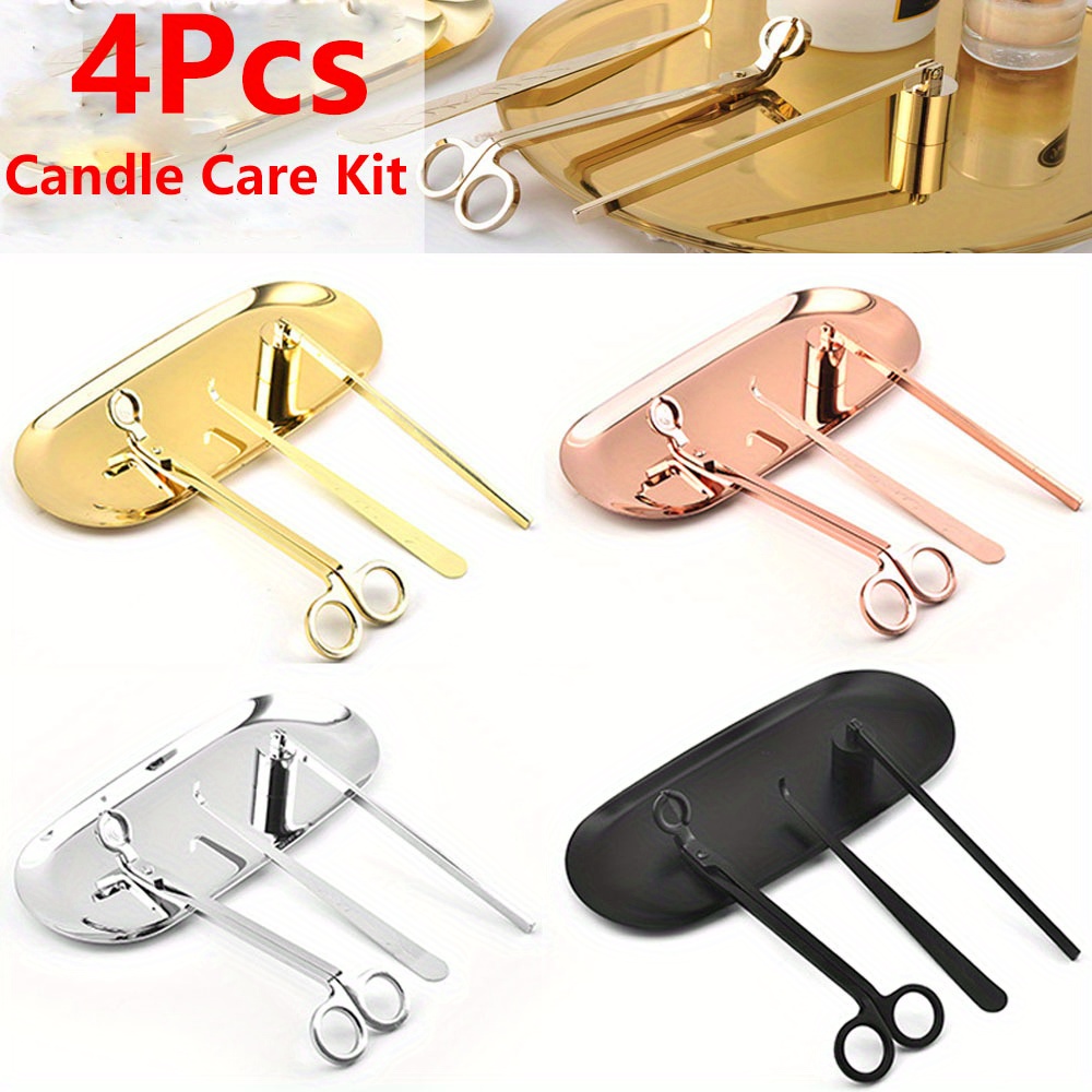 4pcs/set Luxury Candle Care Ki - огляд і ціна Candle Making Supplies Wholesale