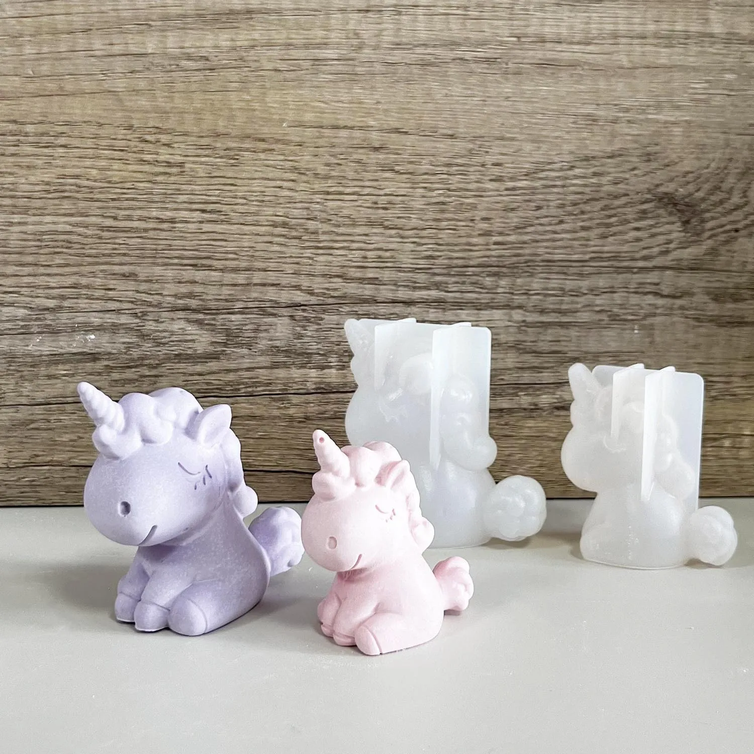 3D Geometric Silicone Unicorn  - огляд і ціна Candle Making Supplies Wholesale