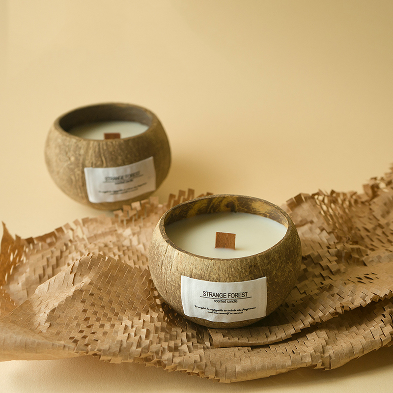 Coconut Shell Aromatherapy Can - огляд і ціна Coconut Wax Flake