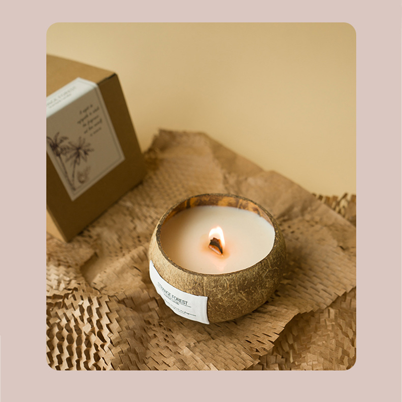 Coconut Shell Aromatherapy Can - огляд і ціна Coconut Wax Flake