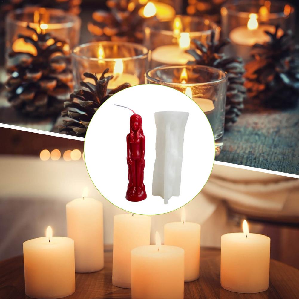 DIY Candle Mold Humanoid Candl - огляд і ціна Candle Making Supplies Wholesale
