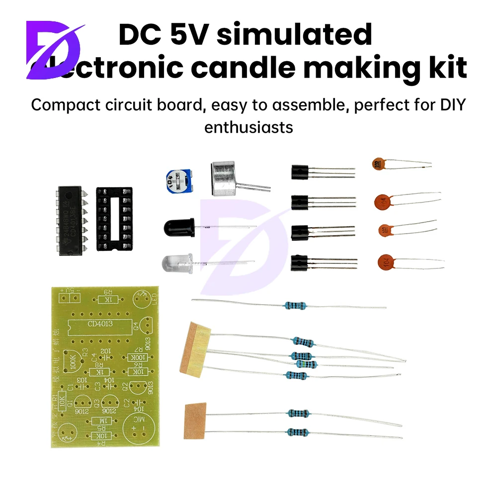 DC5V Analog Electronic Candle  - огляд і ціна Candle Making Dc