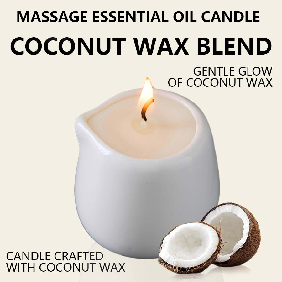 Fruity Scented Natural Massage - огляд і ціна Coconut Wax Flake