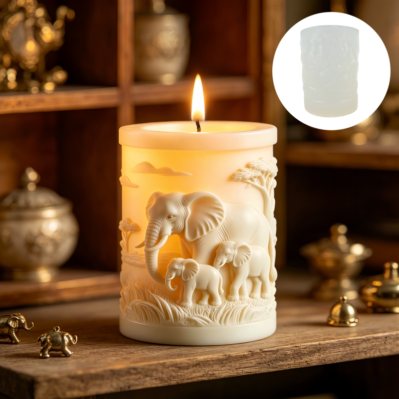 Elephant and Elephant Child Cy - огляд і ціна Candle Making For Kids