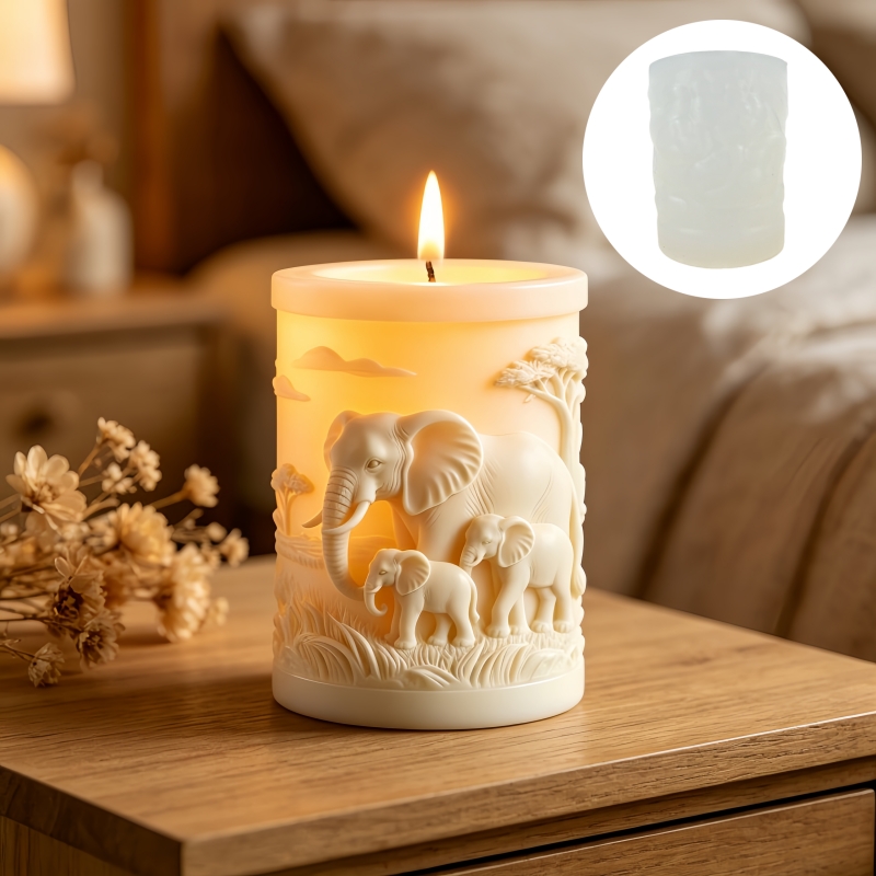 Elephant and Elephant Child Cy - огляд і ціна Candle Making For Kids