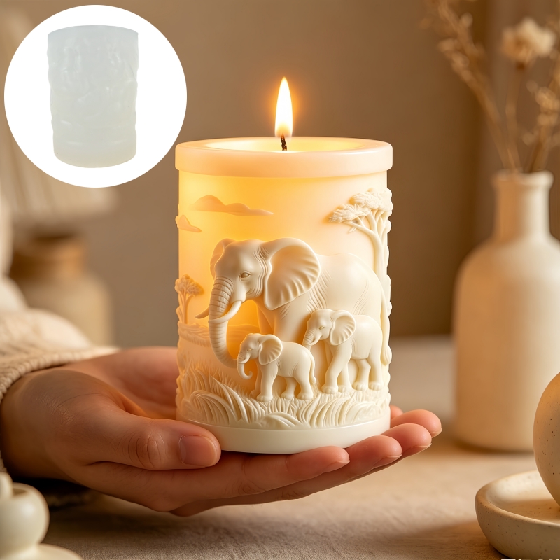 Elephant and Elephant Child Cy - огляд і ціна Candle Making For Kids