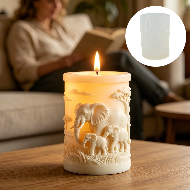 Elephant and Elephant Child Cy - огляд і ціна Candle Making For Kids