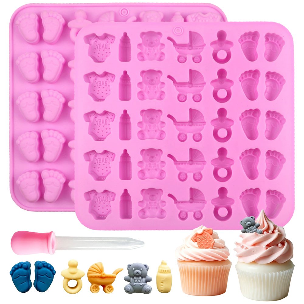 2pcs Silicone Mold Set 35-Cavi - огляд і ціна Candle Making Supplies Wholesale